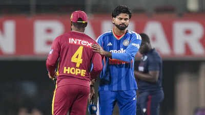 ‘You cannot put a number’: Captain Shreyas Iyer blames heavy dew after India’s defeat to West Indies | Cricket News