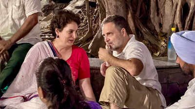 FIR registered against Rahul, Priyanka Gandhi over entry into Akashvani Bhawan during protest | India News