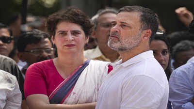 ‘Why is police stopping and threatening us?’ Rahul Gandhi says 300 MPs part of march against CEC | India News