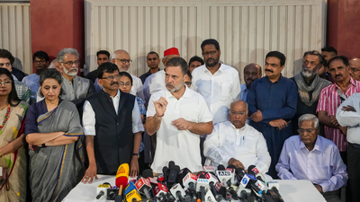 ‘Lady hiding in Dehradun’: Who was Rahul Gandhi referring to at INDIA bloc presser? | India News