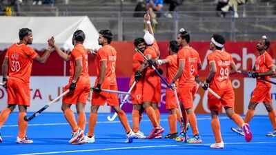 Harmanpreet Singh leads the charge as India tear through Malaysia 5-1 for Asian Games men’s hockey gold; seal LA28 Olympics spot | Asian Games 2026 News