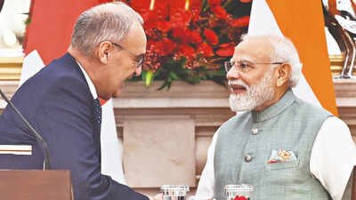 India Switzerland Relations: India, Switzerland eye deeper ties in trade, investment, tech | India News