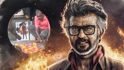 Rajinikanth: ‘Jailer 2’ gets devotional touch as Rajinikanth fans offer special prayers at temple ahead of Superstar’s film release | Tamil Movie News
