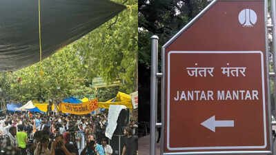 Jantar Mantar de-notified as protest site, Delhi Police designates 3 new venues | India News
