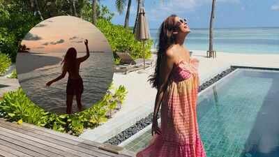 Malavika Mohanan calls herself ‘closeted island girl’, shares her growing love for the ocean; talks about overcoming her fear of reef sharks |