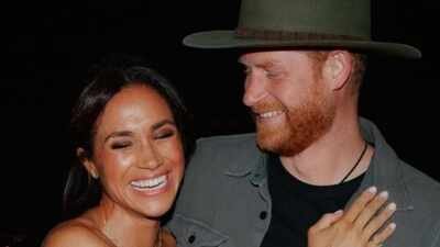 Meghan Markle and Prince Harry’s first public outing at a UK pub: The couple hold hands in public heading to lunch |