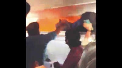 Passenger’s device starts smoking, flight diverted | India News