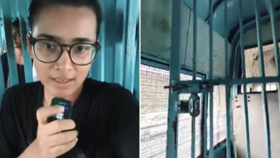 ‘No place to breathe’: AISA’s Neha Bora detained again, alleges police brutality | India News