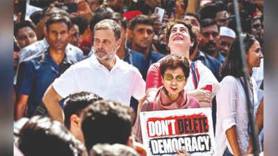 Opposition Protest March: Opposition’s anti-SIR-CEC march turns into INDIA bloc-government face-off | India News