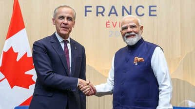 ‘Agreed to build on positive momentum in ties’: PM Modi speaks with Canada PM Mark Carney | India News