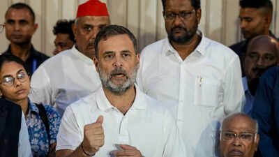 ‘Don’t want to spoil the surprise’: Rahul Gandhi on INDIA bloc’s next step in CEC-SIR row | India News
