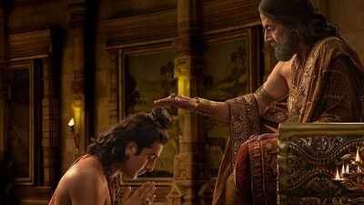 ‘Ramayana’: NEW poster of Ranbir Kapoor’s film captures Lord Rama’s emotional farewell to King Dashrath |