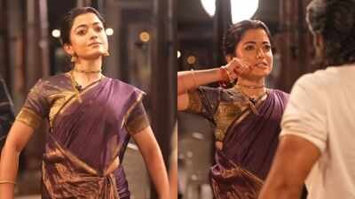 Rashmika Mandanna mimics Vijay Deverakonda’s ‘Ranabaali’ dialogue; ‘Liger’ actor calls wife his ‘cute savage’ | Telugu Movie News