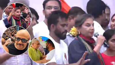 Shabana Azmi, Naseeruddin Shah and Vishal Dadlani join protest at Mumbai’s Shivaji Park – Report | Hindi Movie News
