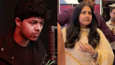 ‘Sigma’: Vijay’s wife Sangeetha and daughter Divya attend early show of Jason Sanjay’s directorial; hugs son Jason at screening |