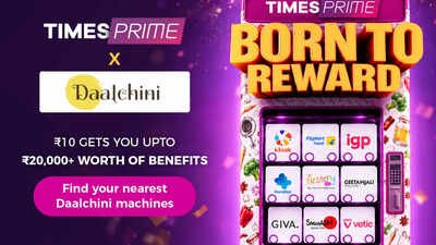 Times Prime rolls out Rs 1 lakh reward envelopes across 5,000 Daalchini vending machines | India News