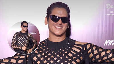 Vijay Varma’s all-black cut-out outfit grabs attention; netizens call him ‘Male Uorfi Javed’, ‘cartoon’ |