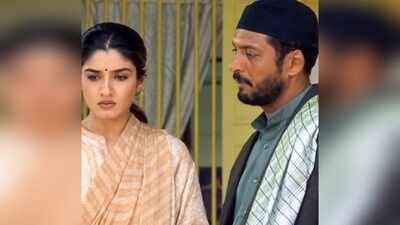 ‘Was sick with meningitis, Nana Patekar supplied me medicines’: Raveena Tandon recalls the late actor’s kindness on ‘Ghulam-E-Musthafa’ set | Hindi Movie News
